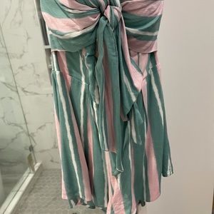 Tie Mint Romper